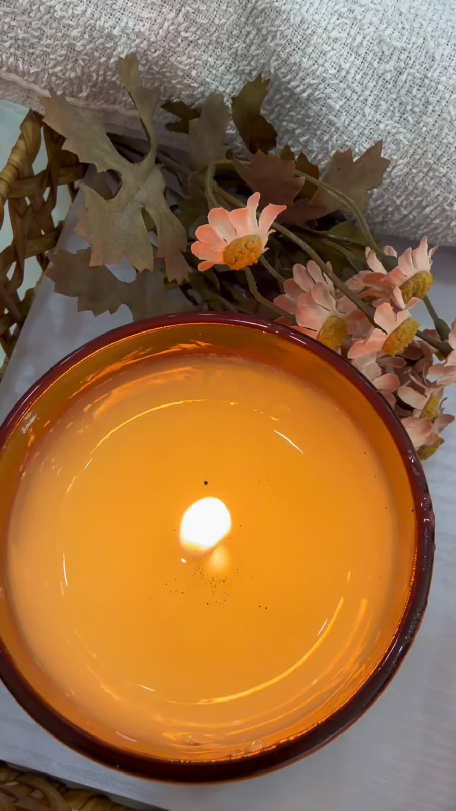Vela de velaterapia na Kimadame
